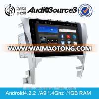 Dual core android 2 din car radio with navigation china for Toyota Camry 2012-2014 with WIFI,3G internet function